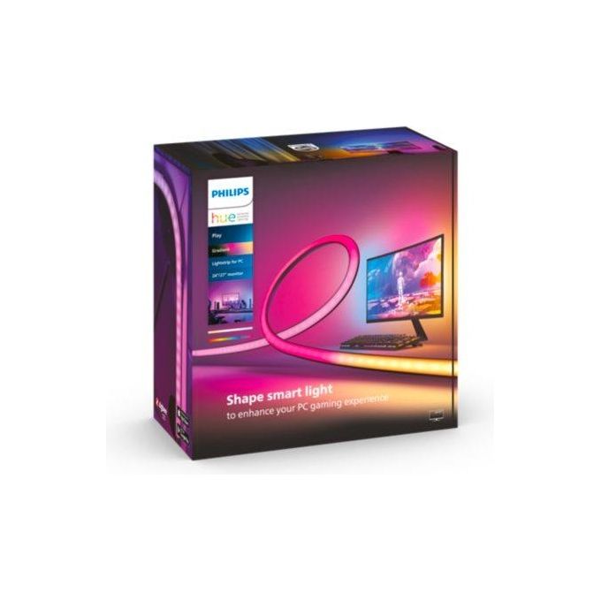 Philips Hue Play Lightstrip Gradiend per Pc 24-27'' 18W