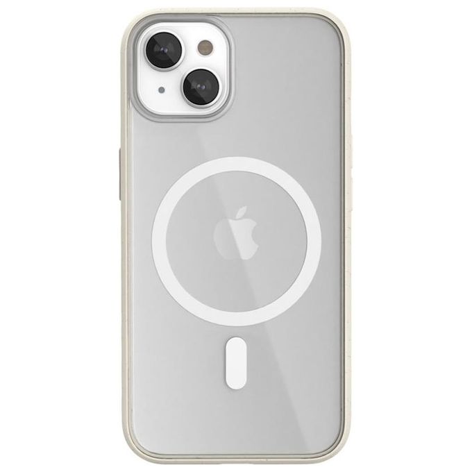 Woodcessories Clear Case MagSafe Offwhite per iPhone 14
