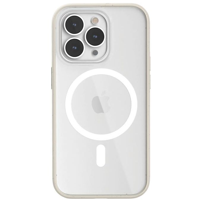 Woodcessories Clear Case MagSafe OffWhite per iPhone 14 Pro Max