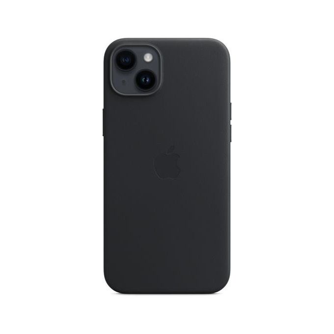Apple Cover con MagSafe in Pelle Mezzanotte per iPhone 14 Plus