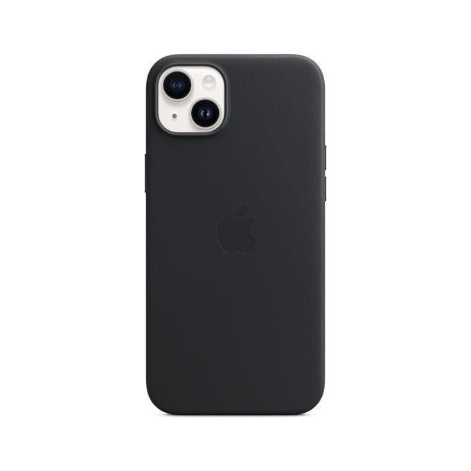 Apple Cover con MagSafe in Pelle Mezzanotte per iPhone 14 Plus