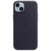 Apple Cover con MagSafe in Pelle Mezzanotte per iPhone 14 Plus
