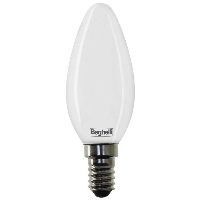 Beghelli Lampadina Led a Candela 5W Resa 50W 4 Pezzi