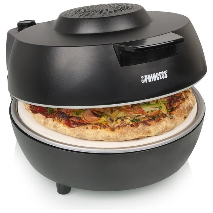 Princess Forno per Pizza, 1200 W, Nero, Diametro 30 cm