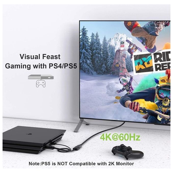 Techly Adattatore Video Techly Convertitore da Hdmi a Displayport