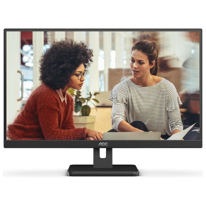 AOC 24E3UM - Monitor FHD da 24 pollici, 75Hz, VA, altoparlanti, USB HUb, FlickerFree, Adaptive Sync (1920 x 1080 250 cd-m HDMI 1.4 - DP 1.4 - USB 3.2)