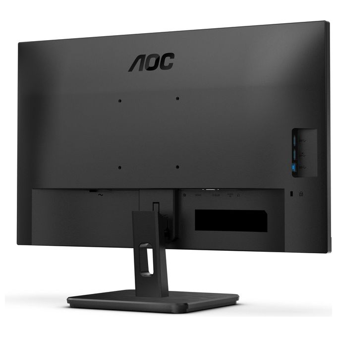 AOC 24E3UM - Monitor FHD da 24 pollici, 75Hz, VA, altoparlanti, USB HUb, FlickerFree, Adaptive Sync (1920 x 1080 250 cd-m HDMI 1.4 - DP 1.4 - USB 3.2)