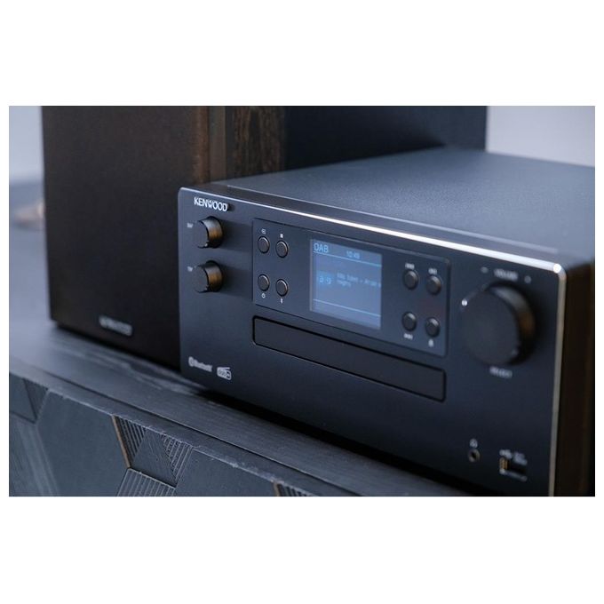 Kenwood Sistema Micro HiFi Stereo Compatto Dab Black