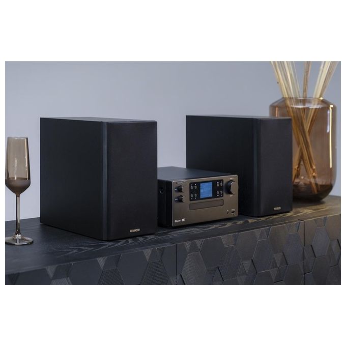 Kenwood Sistema Micro HiFi Stereo Compatto Dab Black