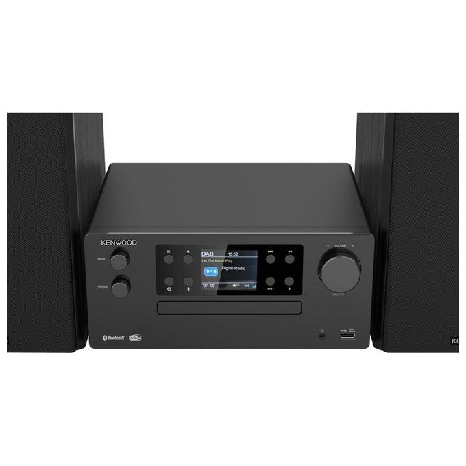 Kenwood Sistema Micro HiFi Stereo Compatto Dab Black