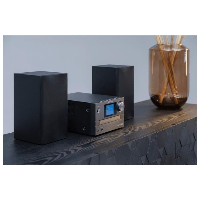Kenwood, Microsistema Audio Hi-Fi, Bluetooth, Nero, M-525DAB