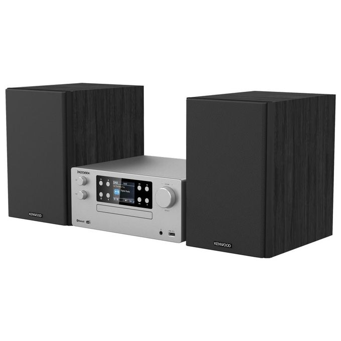 Kenwood Sistema Micro HiFi Stereo Compatto Dab Silver