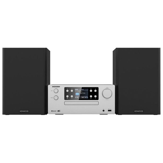 Kenwood Sistema Micro HiFi Stereo Compatto Dab Silver