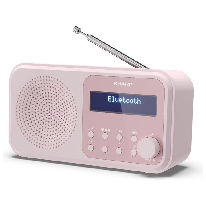 Sharp DR-P420 Radio Portatile Digitale Rosa