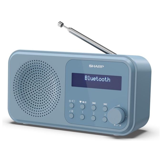 Sharp DR-P420 Radio Portatile Digitale Blu