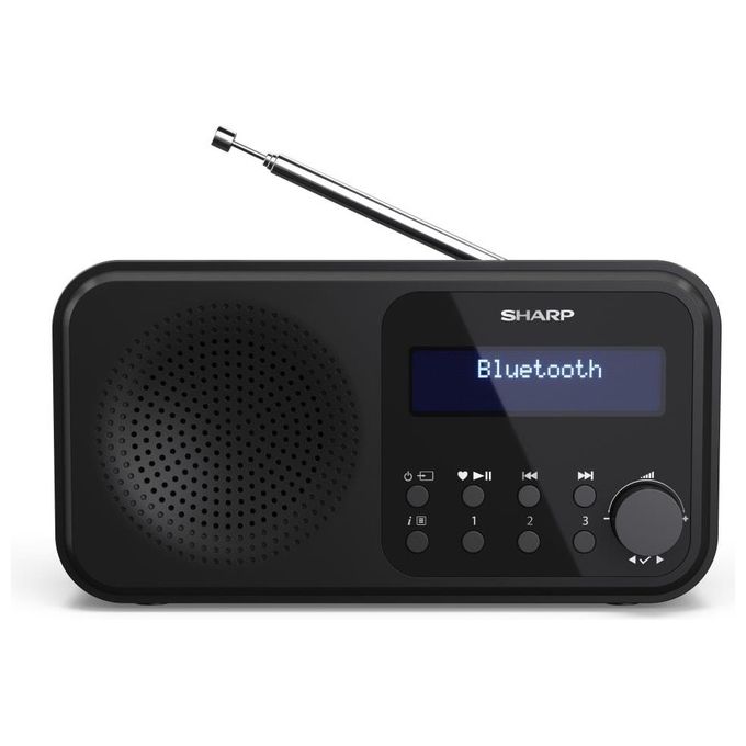 Sharp DR-P420 Radio Portatile Digitale Nero