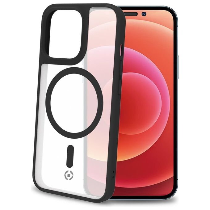 Celly MagMatt Cover per iPhone 14 Pro Nero