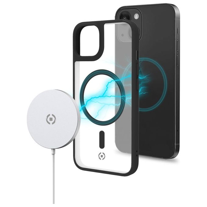 Celly MagMatt Cover per iPhone 14 Pro Max Nero