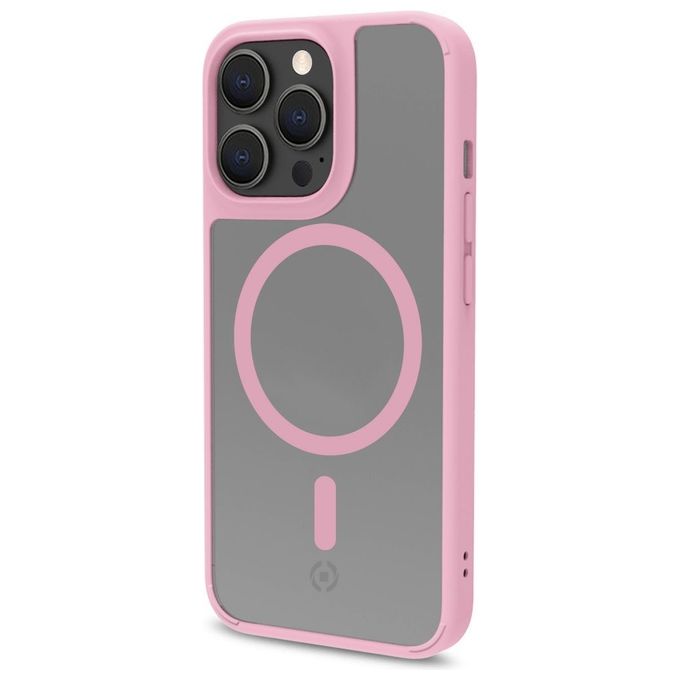 Celly MagMatt Cover per iPhone 14 Pro Rosa