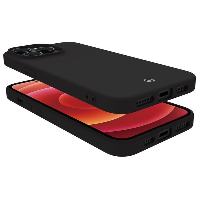 Celly Planet Eco Cover per iPhone 14 Pro Nero