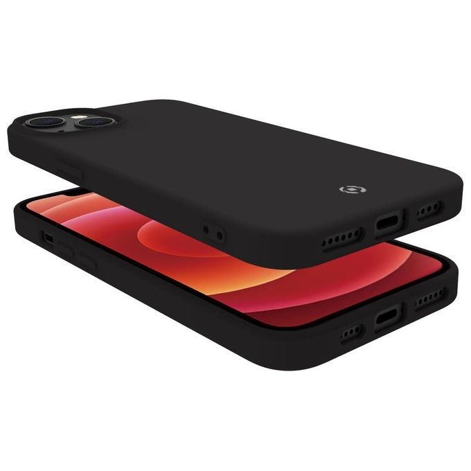 Celly Feeling Cover per iPhone 14 Plus Nero