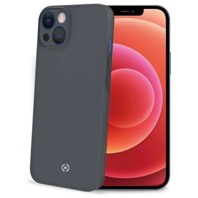 Celly Space Cover per iPhone 14 Nero
