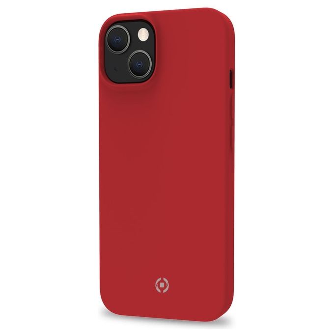Celly Feeling Cover per iPhone 14 Rosso