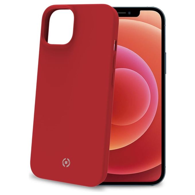 Celly Feeling Cover per iPhone 14 Rosso