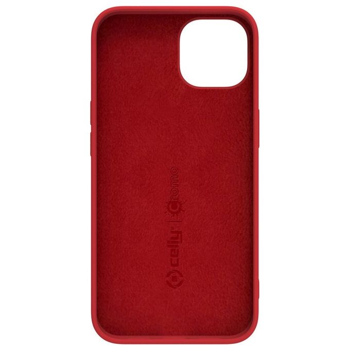 Celly Cromo Cover per iPhone 14 Pro Rosso
