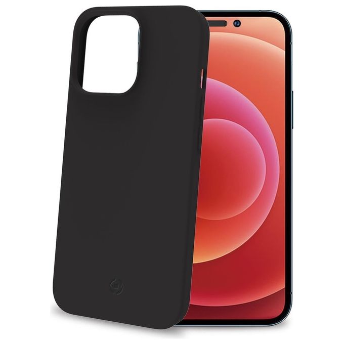 Celly Planet Eco Cover per iPhone 14 Pro Nero