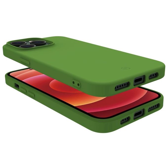Celly Planet Eco Cover per iPhone 14 Pro Verde