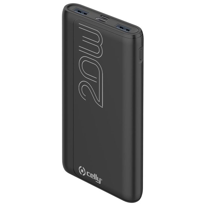 Celly Power Bank Pd 20W 10000 Evo Black