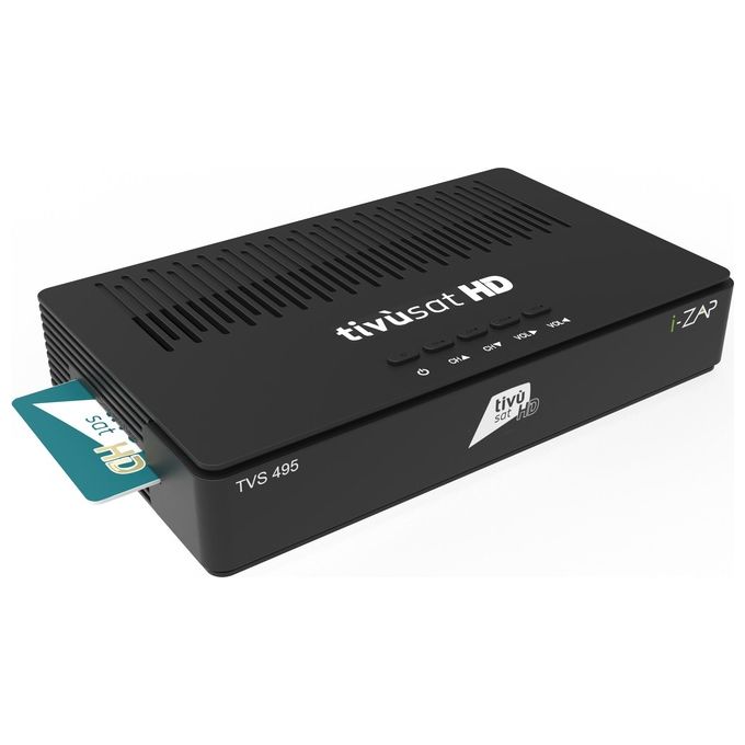I-ZAP TVS 495 Ricevitore Satellitare Tivu'Sat DVB S2 HD