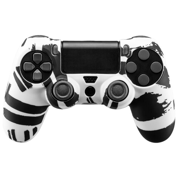 Qubick Cover Gamepad PlayStation 4 Black and White