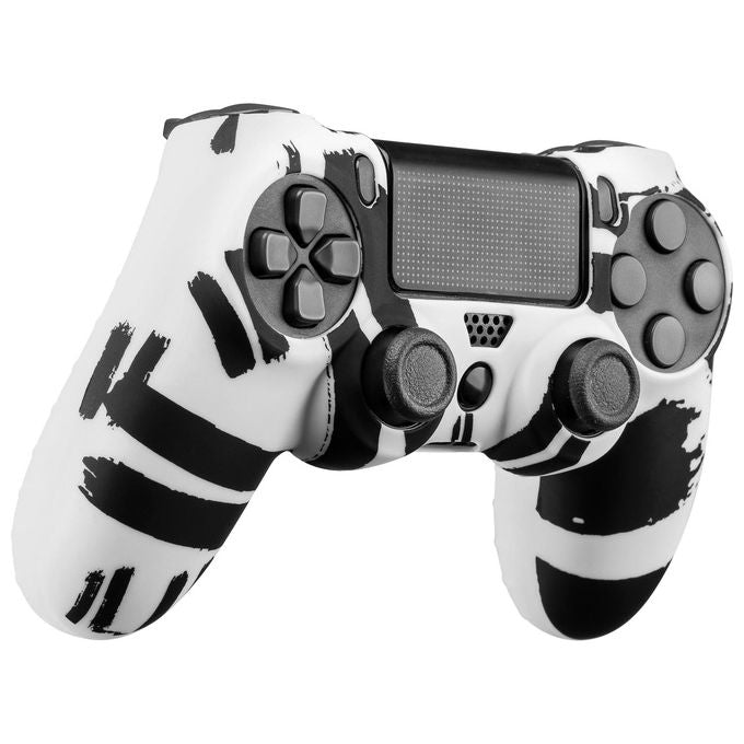 Qubick Cover Gamepad PlayStation 4 Black and White