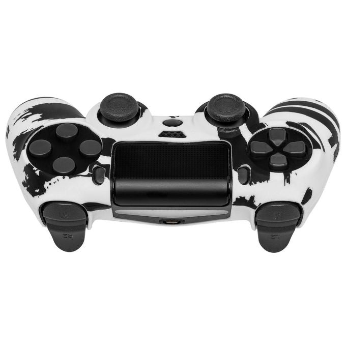 Qubick Cover Gamepad PlayStation 4 Black and White