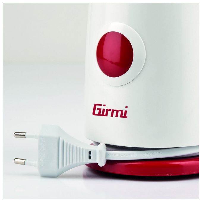 Girmi FR0301 FR03 – Frullatore a bicchiere, capacita' caraffa 0,5 L, potenza 170 W, velocita' unica + funzione Pulse, funzioni principali: frullare, tritare, mixare, piastra in plastica con lama in acciaio inox, colore bianco