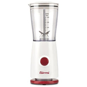 Girmi FR0301 FR03 – Frullatore a bicchiere, capacita' caraffa 0,5 L, potenza 170 W, velocita' unica + funzione Pulse, funzioni principali: frullare, tritare, mixare, piastra in plastica con lama in acciaio inox, colore bianco