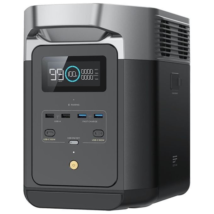 Ecoflow Power Station Delta2 Portatile a Batteria Nero