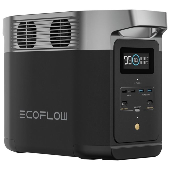 Ecoflow Power Station Delta2 Portatile a Batteria Nero