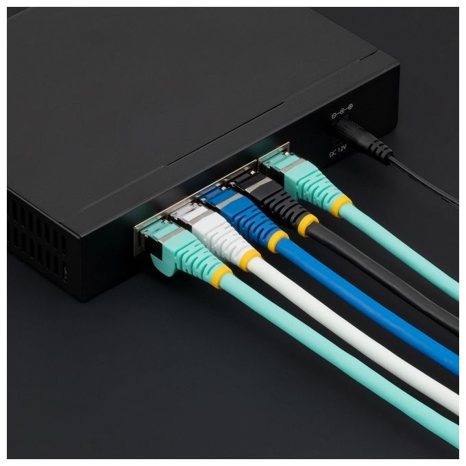 StarTech.com Cavo Ethernet Cat 6a 5mt Nero