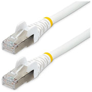 StarTech.com Cavo Ethernet CAT 6a 3mt Bianco Cavo di Rete LAN Low Smoke Zero Halogen (LSZH)