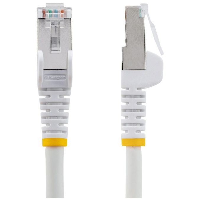StarTech.com Cavo Ethernet CAT 6a 3mt Bianco Cavo di Rete LAN Low Smoke Zero Halogen (LSZH)
