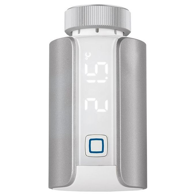Homematic IP HmIP-eTRV-ES Termostato per Radiatori Evo Silver
