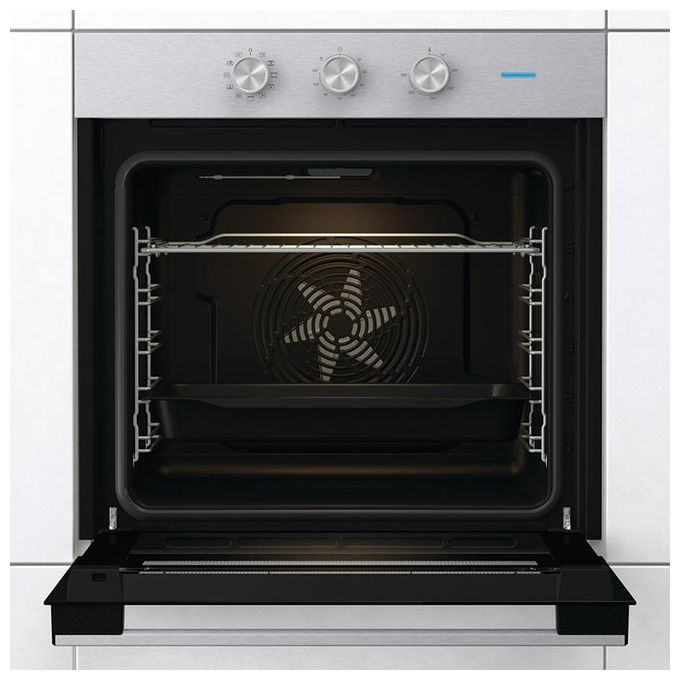 Hisense BI62111AXTC – Forno elettrico da incasso 77 L, Classe A, Multifunzione 11 programmi + Funzione Pizza, (60 cm), Inox