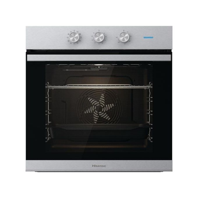 Hisense BI62111AXTC – Forno elettrico da incasso 77 L, Classe A, Multifunzione 11 programmi + Funzione Pizza, (60 cm), Inox