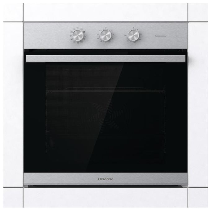 Hisense BI62111AXTC – Forno elettrico da incasso 77 L, Classe A, Multifunzione 11 programmi + Funzione Pizza, (60 cm), Inox