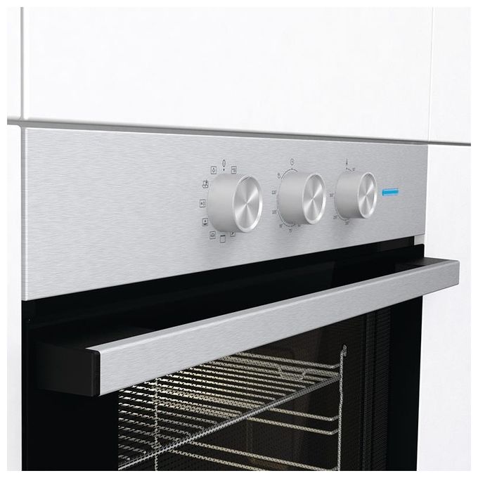 Hisense BI62111AXTC – Forno elettrico da incasso 77 L, Classe A, Multifunzione 11 programmi + Funzione Pizza, (60 cm), Inox