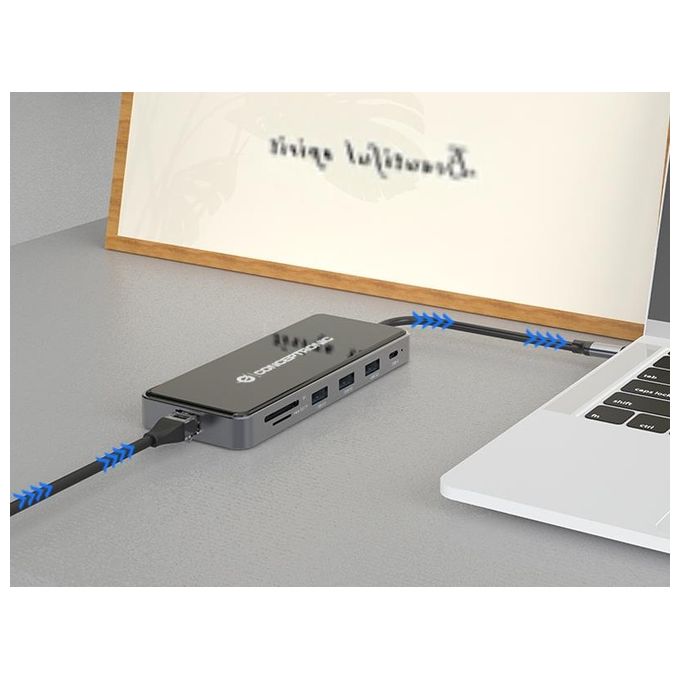 Conceptronic DONN14G Docking Station 7-in1 USB 3.2