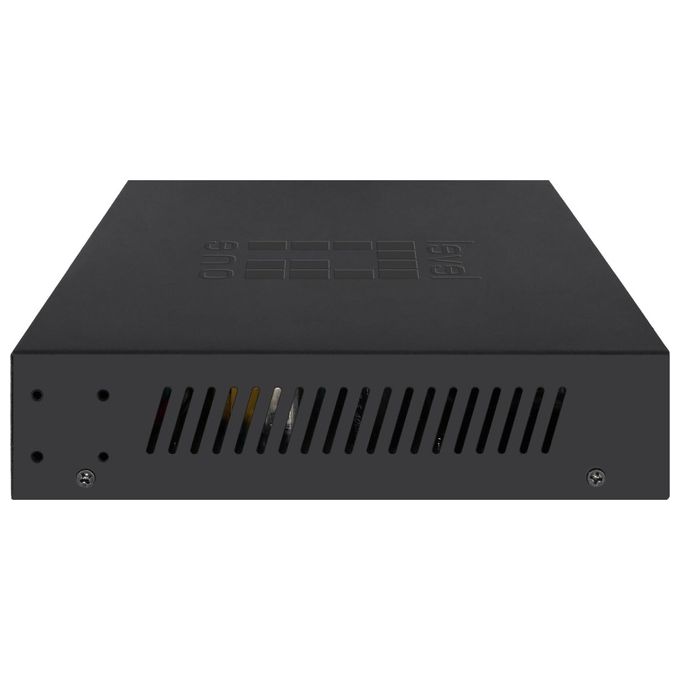 LevelOne GES-2110P Switch di Rete Gestito L2 Gigabit Ethernet 10-100-1000 Supporto Power over Ethernet Nero